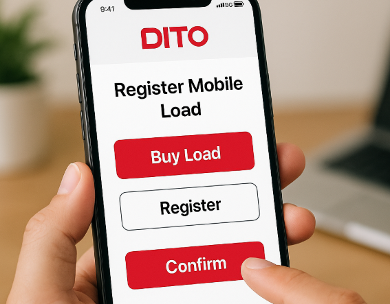 How To Register Load In DITO Sim